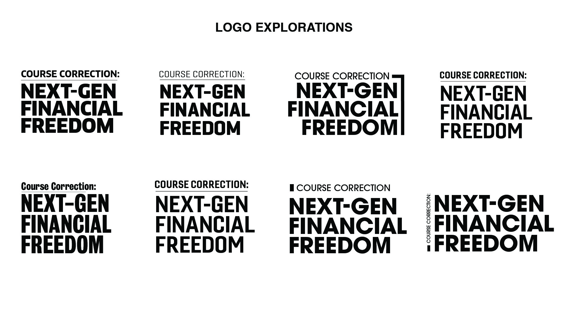 Logo Explorations